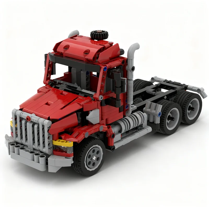 

793pcs MOC Western Star Technical Model Building Blocks Architecture Toy Christmas Gifts DIY Creative Idea Education Kids