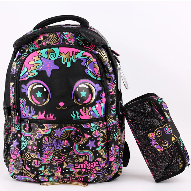 Genuine Australia Smiggle Children Study Stationery Student School Bag  Lunch Bag Wallet Pencil Bag Anime Backpack Gift