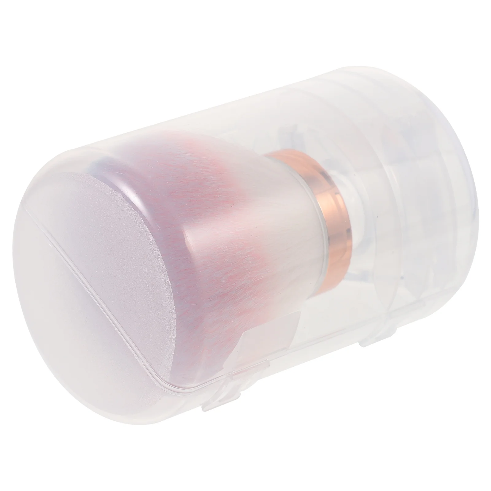 

Маленькая портативная кисть для пудры с грибной головкой, легкая кисть для румян для лица, носа, теней, хайлайтер, профессиональный инструмент для макияжа