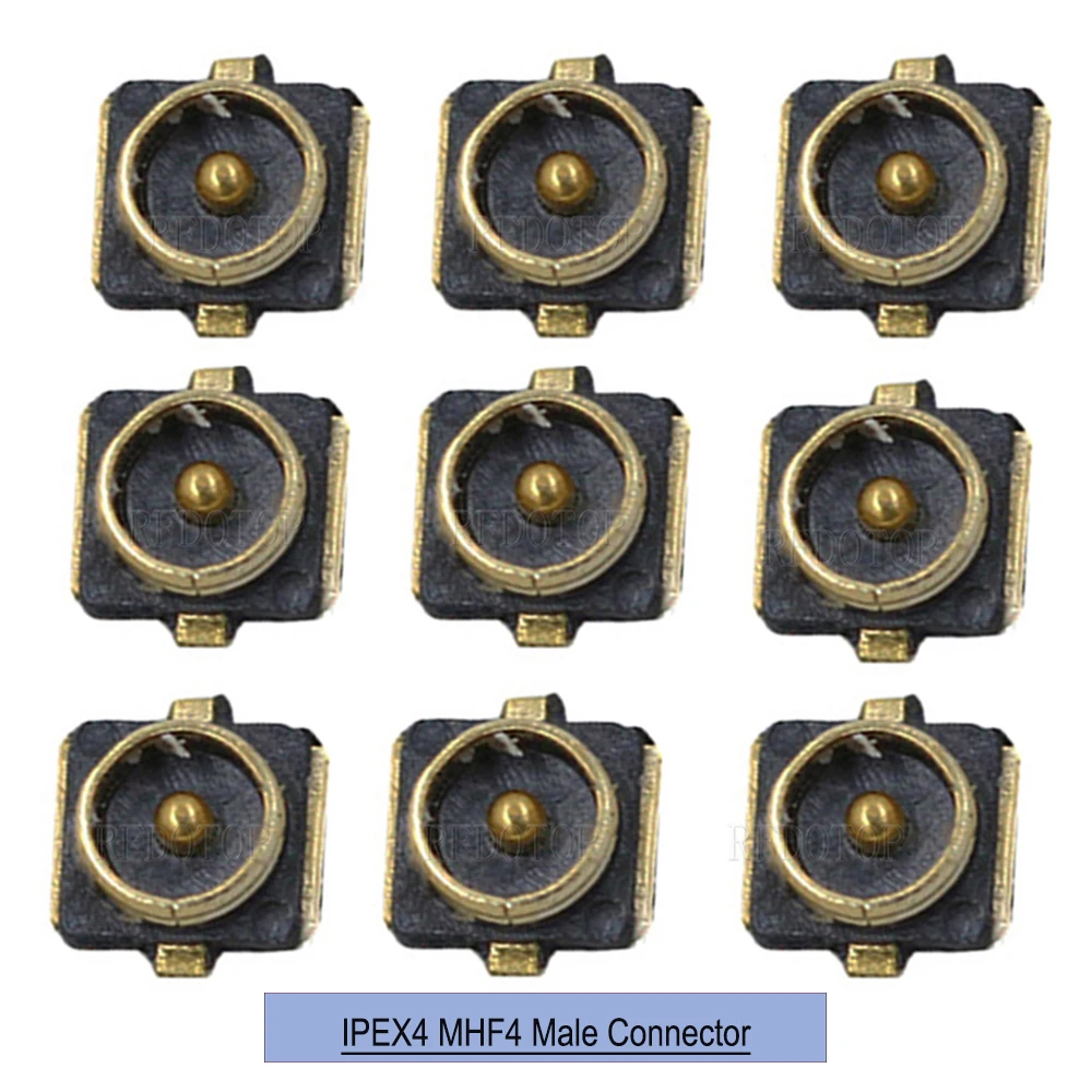 10PCS/lot U.FL  1/ 3/ 4 Male Plug Antenna Base IPEX/U.FL SMT RF Coaxial Wifi Connector Antenna Board Terminal Block