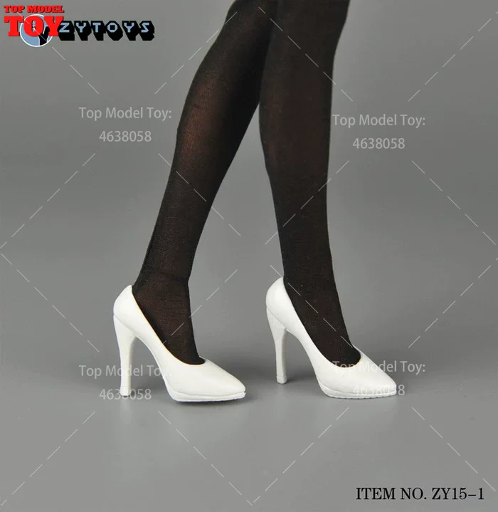 Zytoys zy1008 zy1012 zy1030 zy1041 zy1045 1/6 escala sapatos de salto alto modelo caber 12 ''feminino soldado figura de ação corpo bonecas