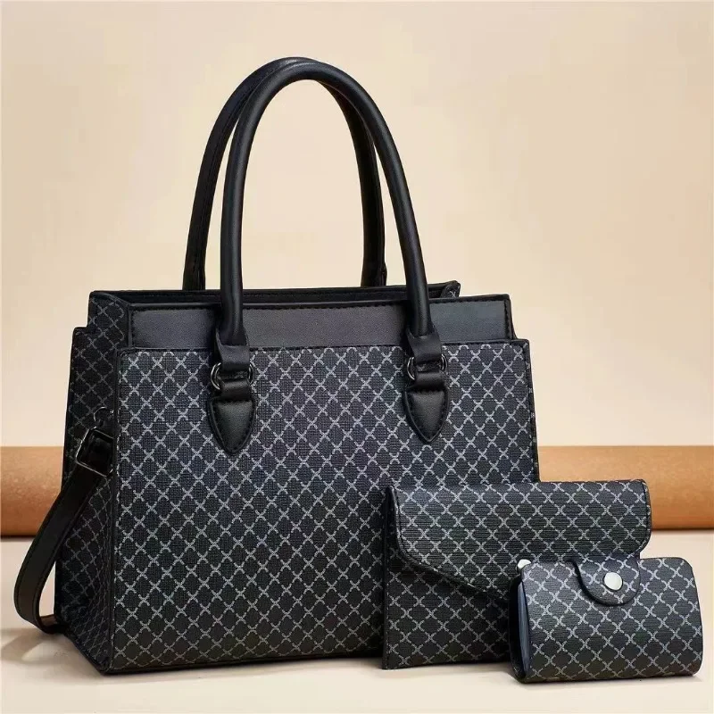 Modna nowa torebka damska z dużą pojemnością kolorowa torba na ramię klasyczna torba Retro typu Crossbody torba na dojazdy do pracy — zdjęcie 6