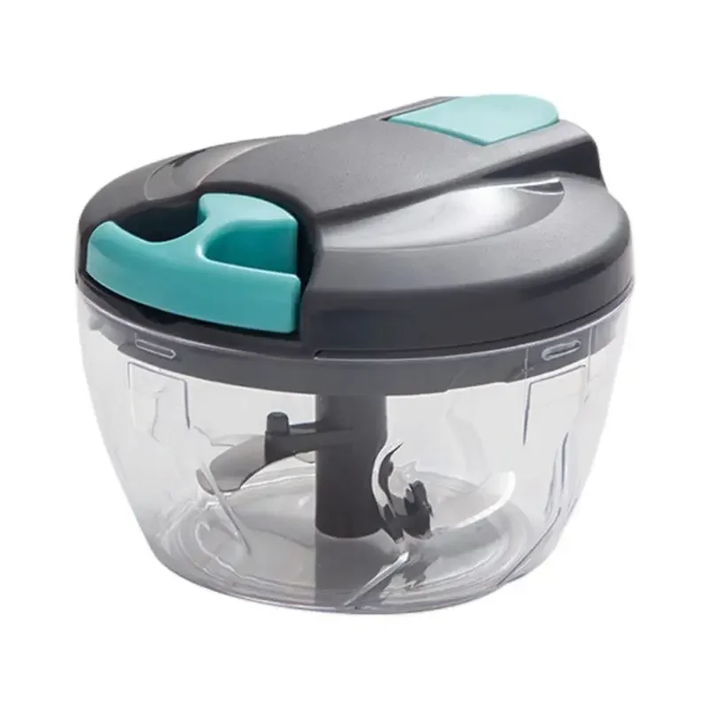 

900ML Multifunction Meat Grinder Vegetable Chopper Garlic Masher Hand Mincer Seasonings Nuts Ice Mincer Cooking Kitchen Tools