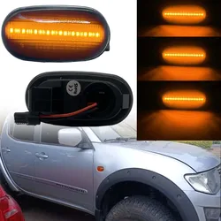 Dynamic Mitsubishi L200 Accessories LED Side Marker Light For Mitsubishi L200 Triton 2005-2015 Pajero/Montero Sport Nativa KG/KH