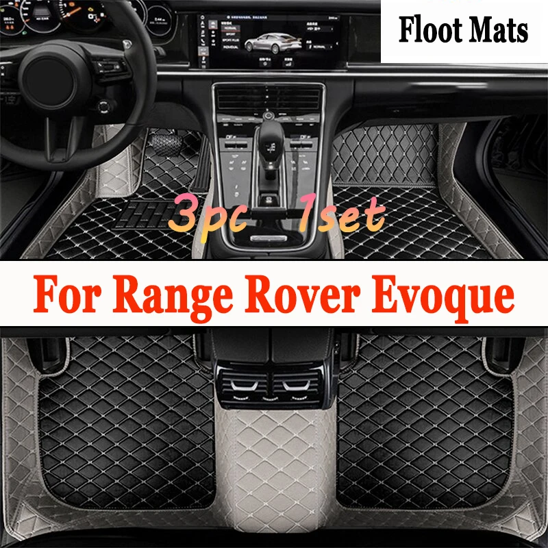 

Кожаные автомобильные коврики для Land Rover Range Rover Evoque 2012 2013 2014 2015, коврики, накладки, аксессуары для интерьера