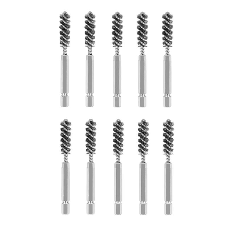 10Pcs Golf Clubs Head Hosel Brush Wire Brush Cleaning Tool Electric Drill Wire Brush For Iron And Wood