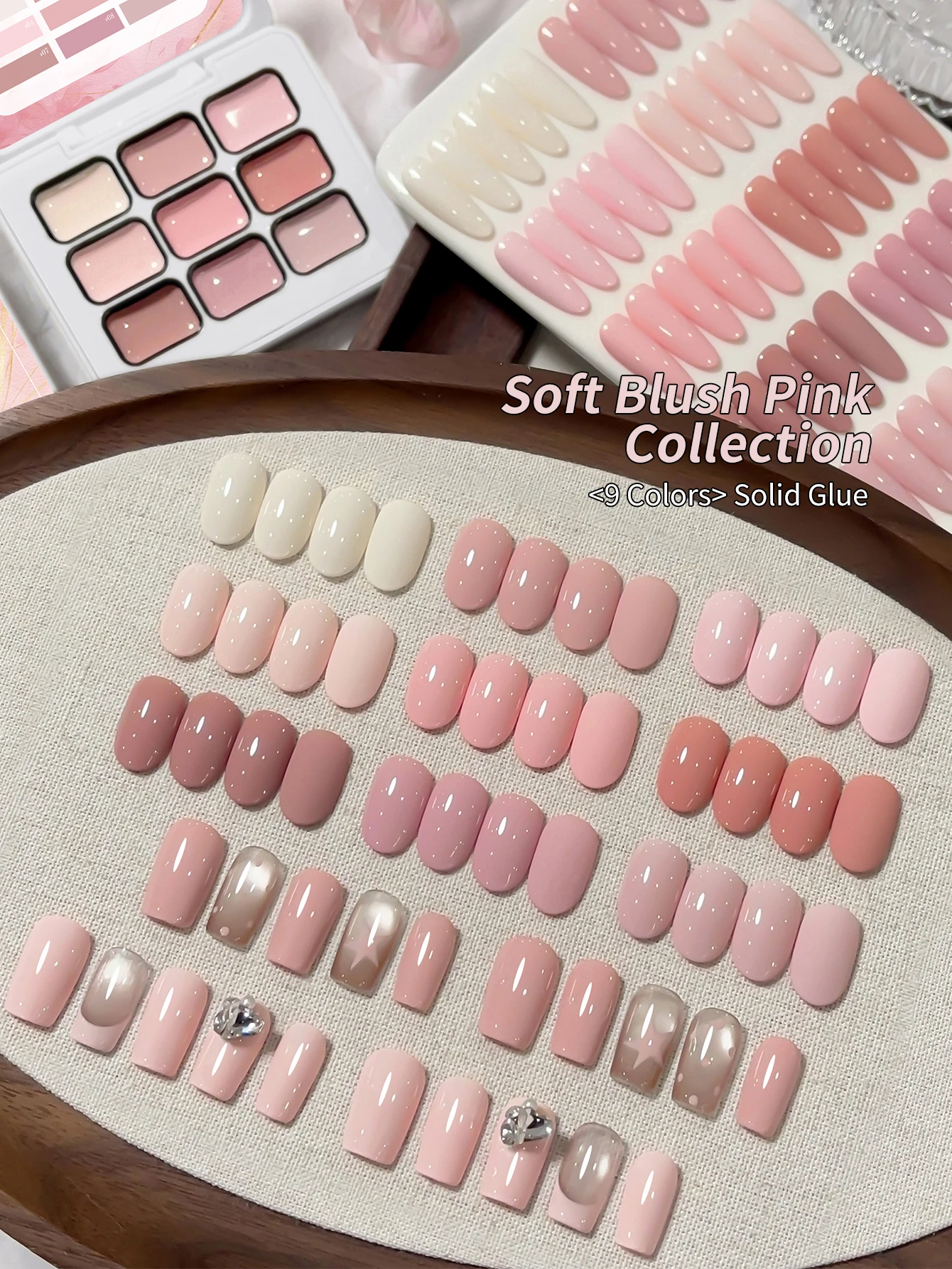 질라디아 9색 신상 인기 솔리드 젤 네일 젤 세미 퍼머넌트 네일 아트 소킹 UV LED 젤 크리스마스 매니큐어 선물 네일 살롱