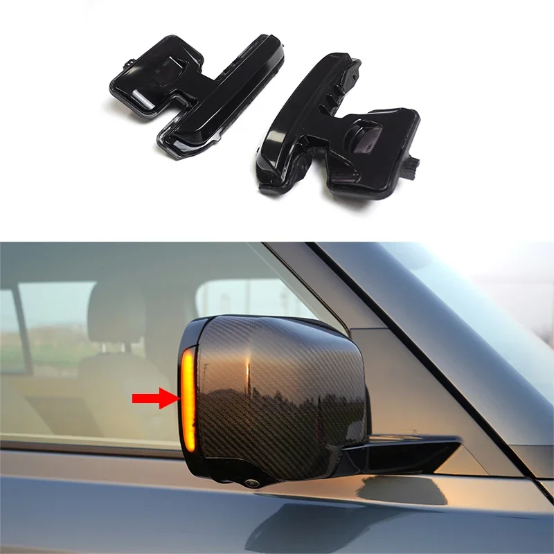 

Customized Dynamic Side Mirror Light Streamer Steering Indicator Light for Land Rover New Defender 2020+