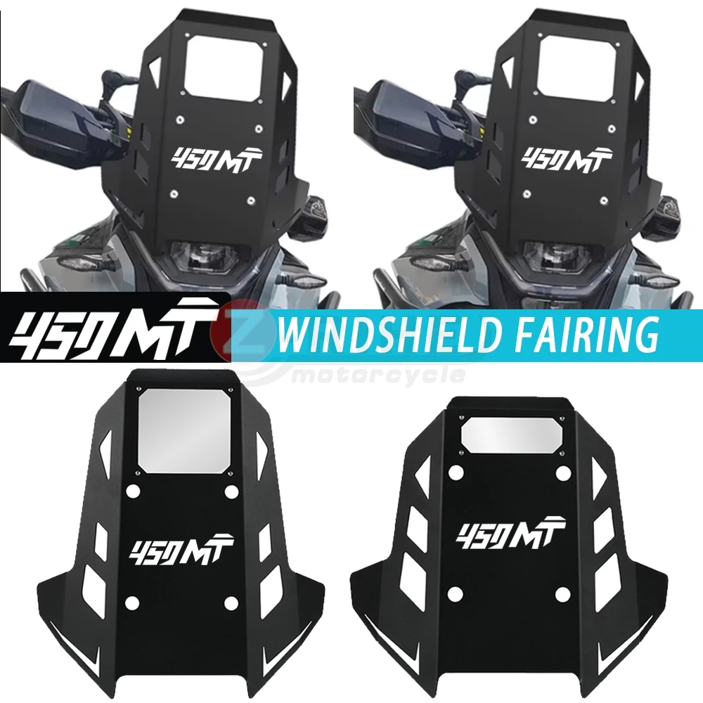 

Windshield Windscreen FOR CFMOTO CF MOTO IBEX ibex450 MT IBEX450 450MT CF450MT 2024 2025 2026 Motorcycle Front Wind Deflectors