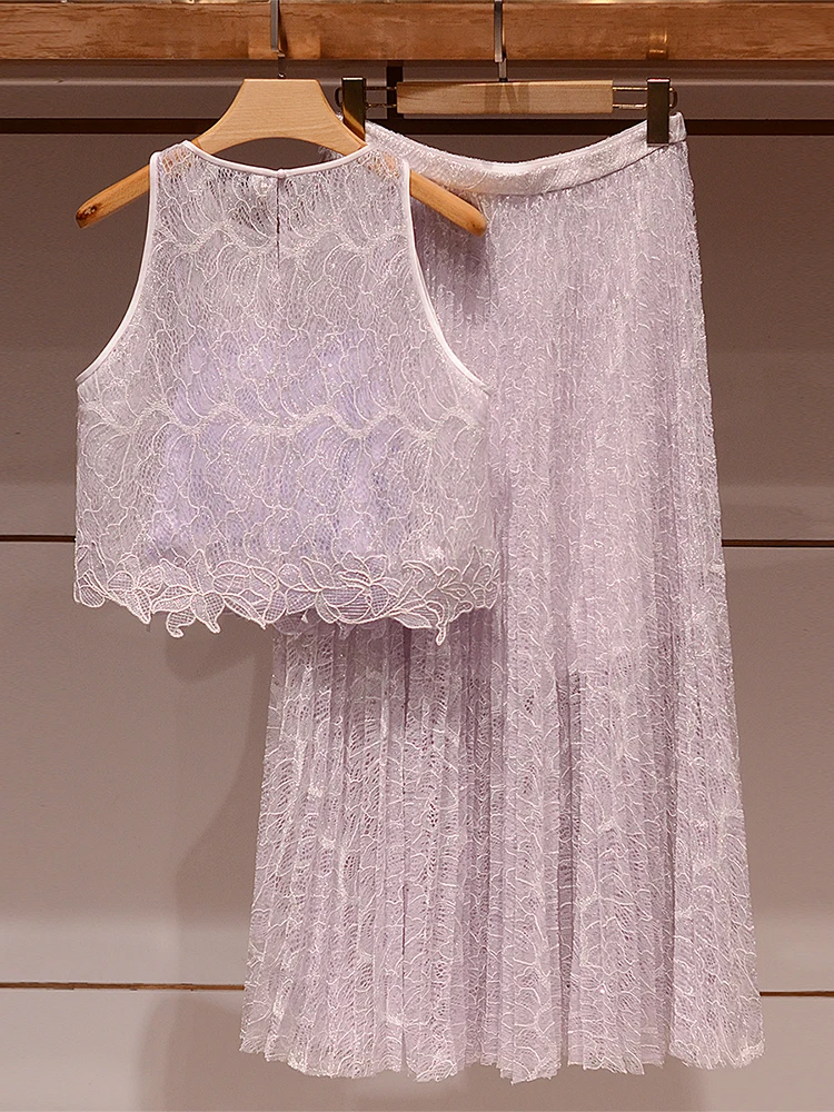 عارضة Faion مكافحة الشيخوخة الأرجواني سترة أعلى وتنورة مجموعة قطعتين دعوى جولة Ne الصيف الزي للنساء ماركة JOOva