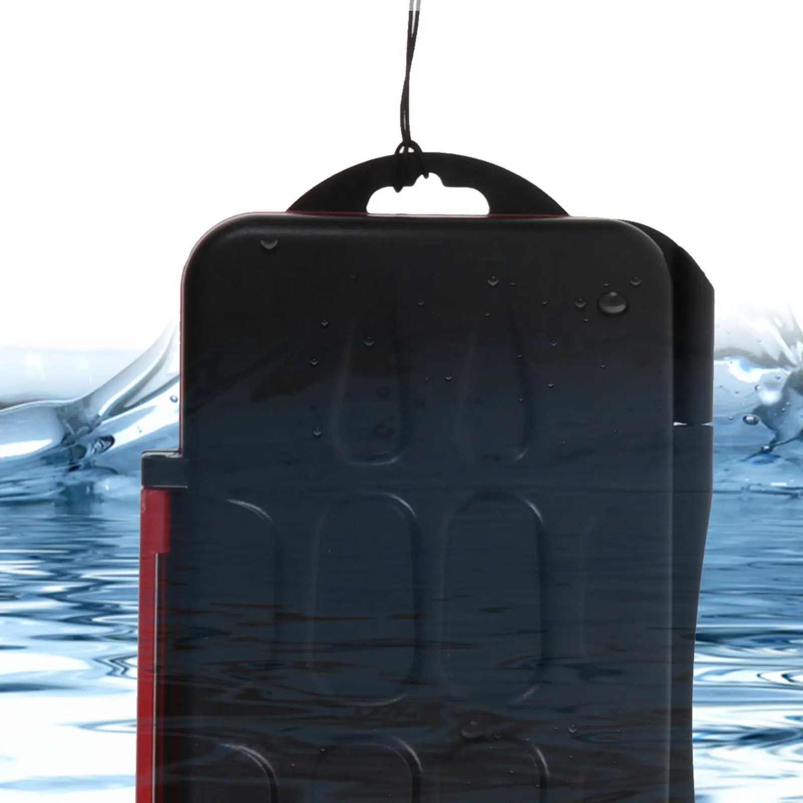 1Pcs Portable Memory Storage Box 12X 12X Cards Waterproof Dustproof Rugged Protective Case for Outdoor Travel Organization
