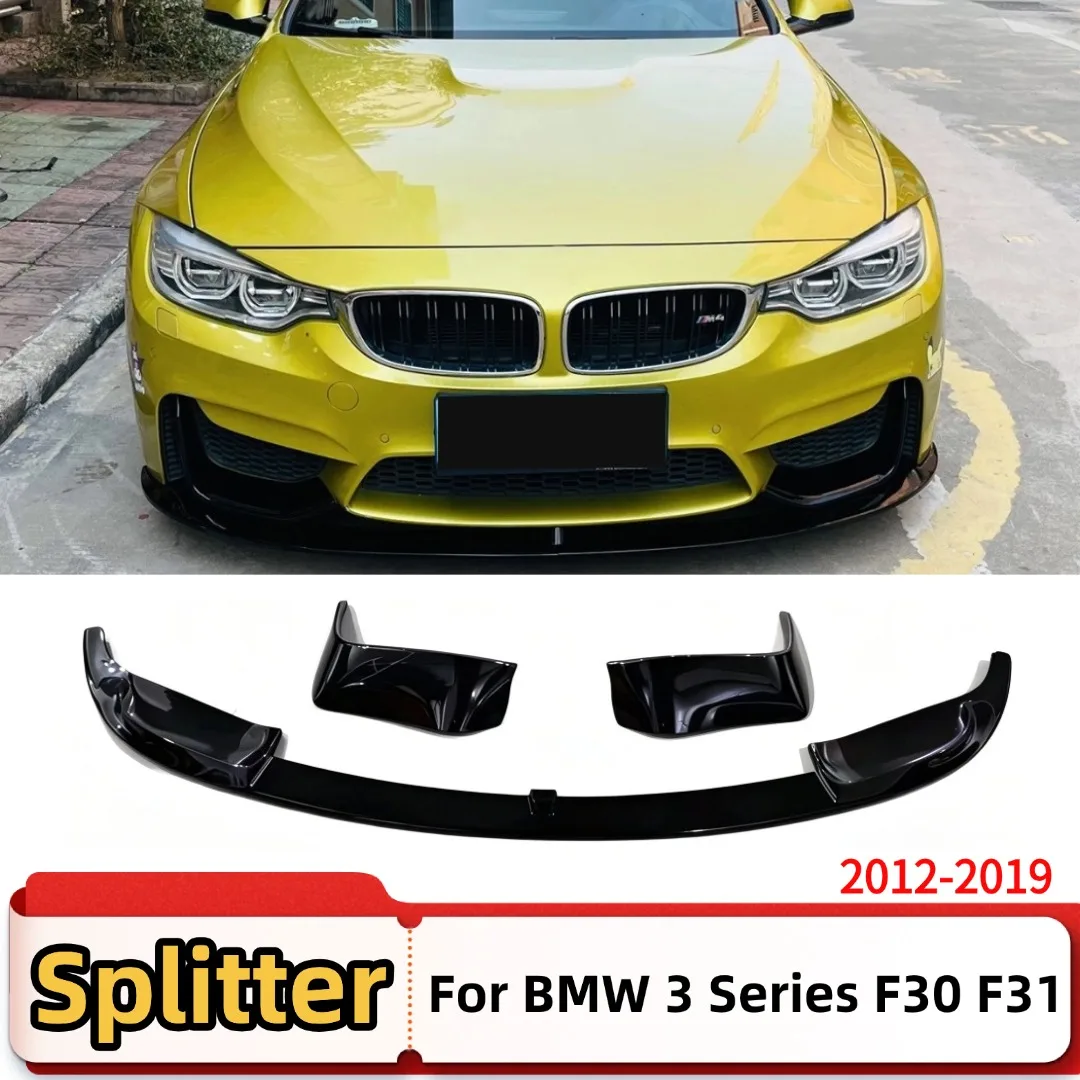 Frontspoiler-Schutz Stoßstangenlippe Lufteinlass für BMW 3er F30 F31 M Sport 2012-2019 M3 Style Tuning Auto-Zubehör Styling