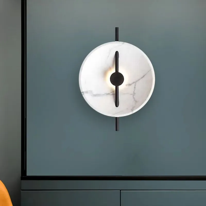 Nordic Postmodern LED Wall Lamp Living Room Bedroom Aisle Modern White Sconce Home Decor Lighting Fixtures Indoor Wall Light