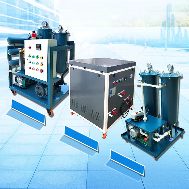 Versatile Vacuum Oil Purification Trolley for High Water Content Oil Products with Efficient Removal of Colloids and Sludge