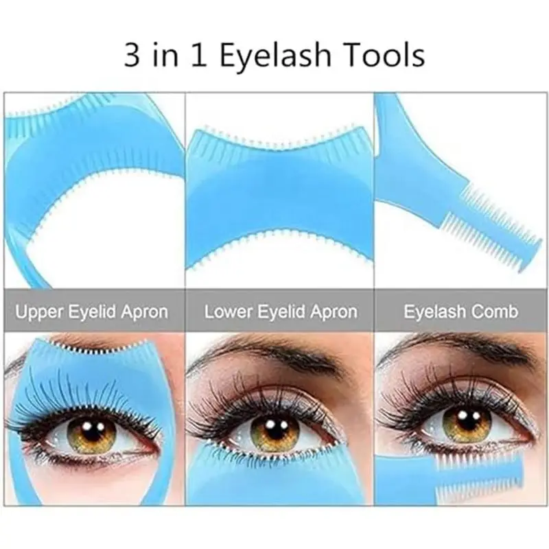 Eyelashes Tools Mascara Shield Applicator ,Eyelash Tool Upper Lower Eye Lash Mascara Guard Applicator