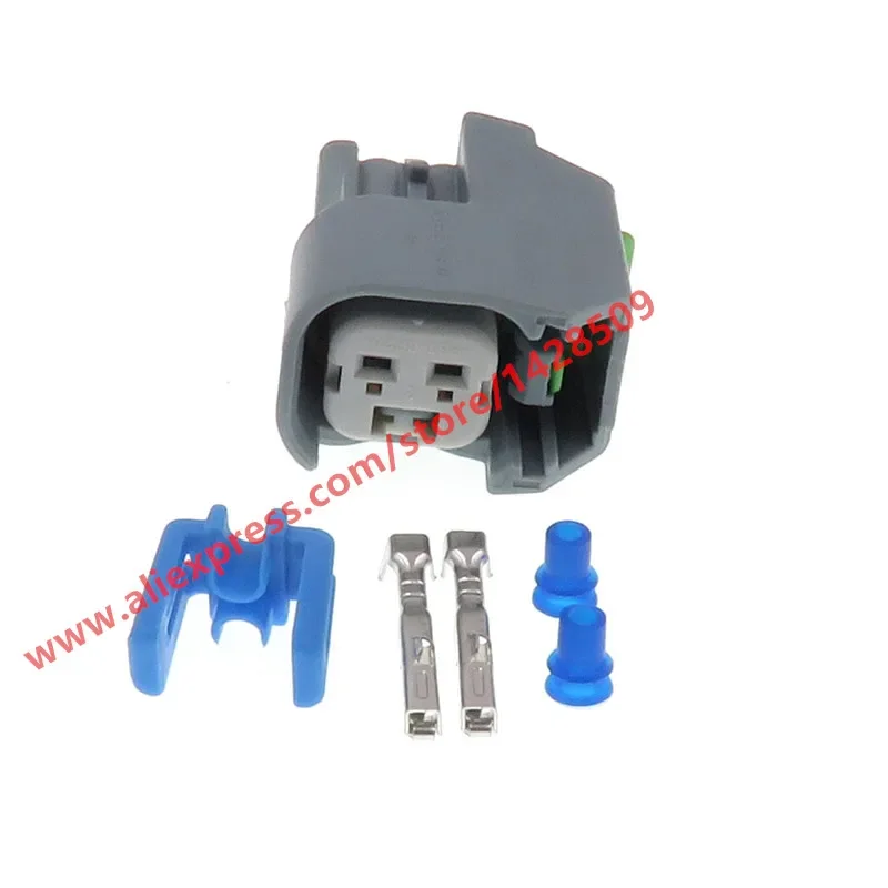 1 Sets 2 Pin Automotive Connector EV6 Fuel Injector Plug Speaker Harness Socket For BUICK 15419715 15423278
