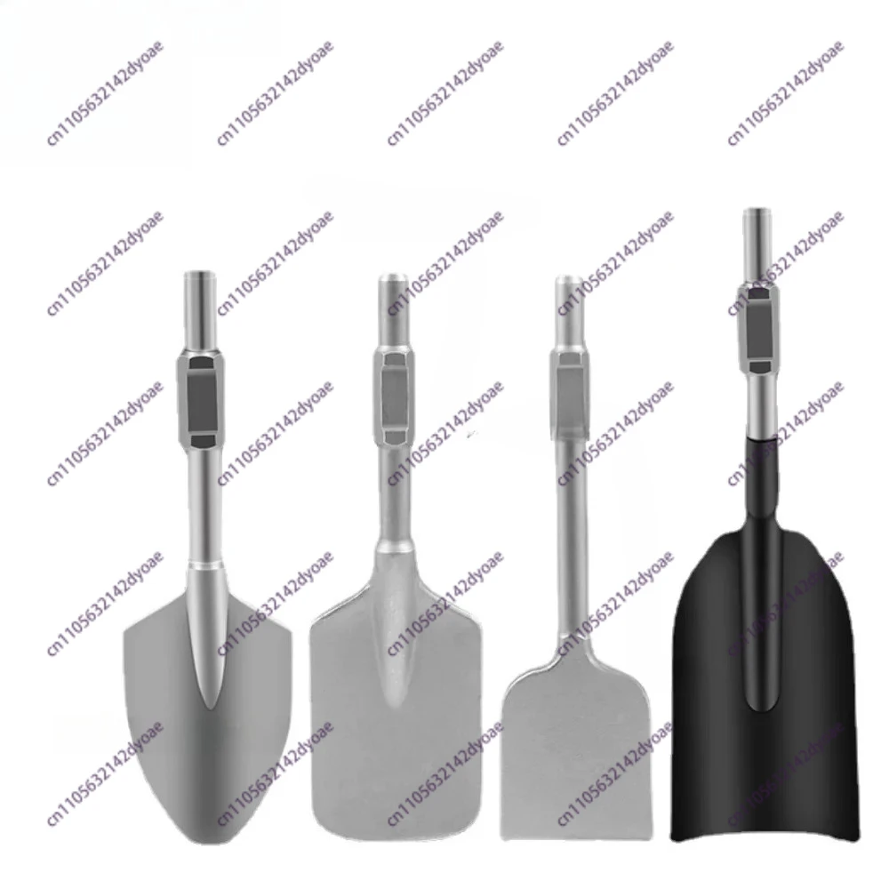 65 electric pick widening pointed flat excavation lengthened chisel 95 pick ramming plate ditching tree digging machine shovel