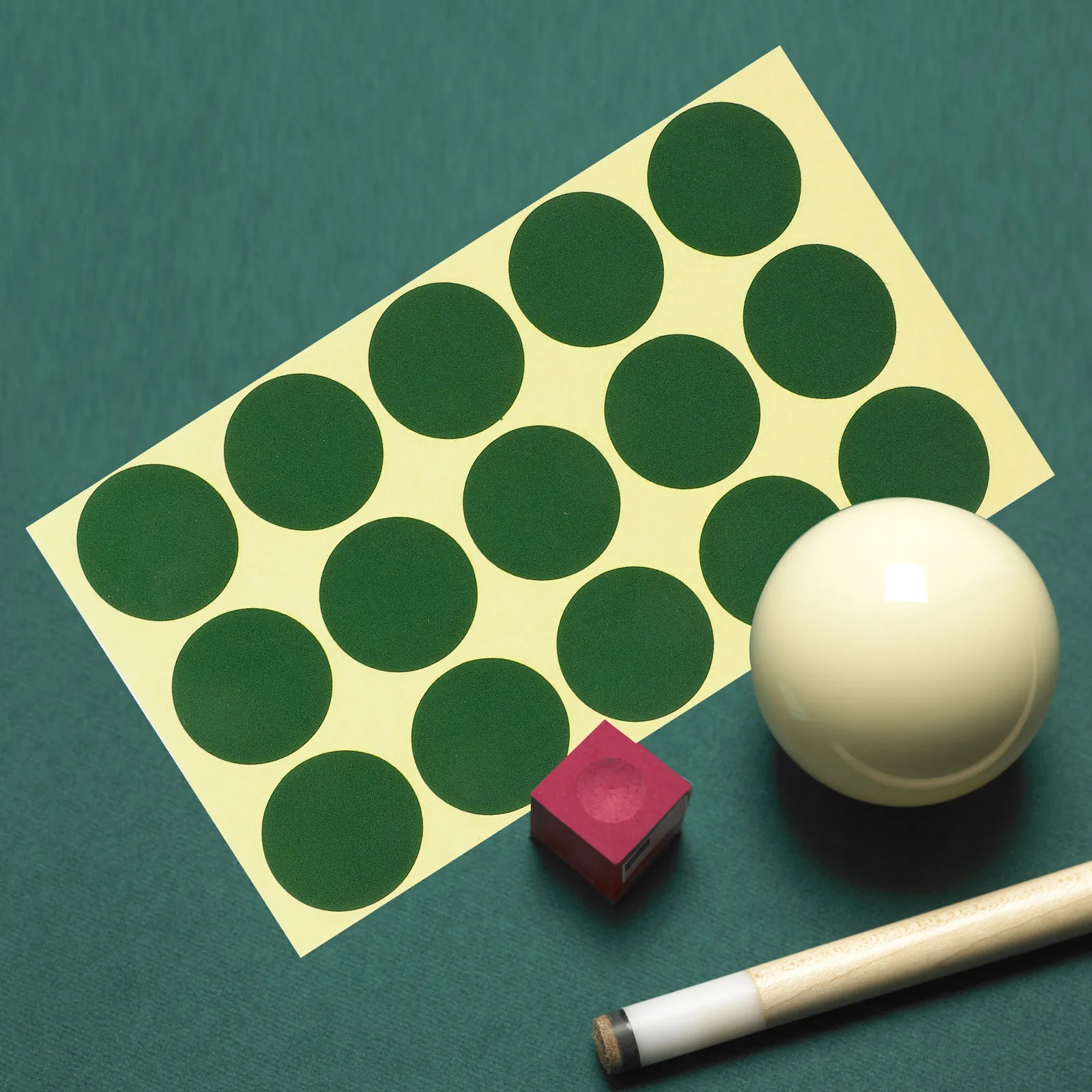 

Snooker Self-Adhesive Paper Marking Dots for Pool Table Billiard Ball Positioning Table Spot Locating Accessories
