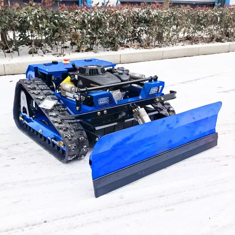 Upgraded Version Power Force Lawn Mowers Garden Lawn Mower Automatic 800mm Cutting Width Rubber Crawler Mower