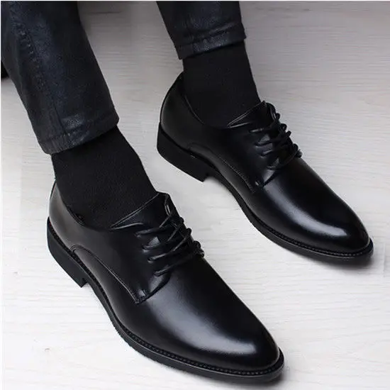 Zapatos de traje negros para Hombre, Zapatos de vestir de fiesta, Zapatos de cuero italiano, Zapatos formales para Hombre, Zapatos de oficina,