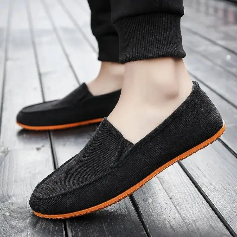 Men\'s Casual Cloth Shoes Casual Shoes Spring and Autumn Canvas Shoes Fashion Loafers Men Zapatos De Tela Casuales Para Hombres