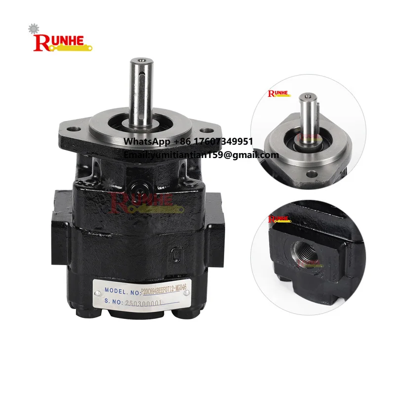 

Compact P20 Gear Pump for Construction Machinery for Hydraulic Pumps in Compact Loaders