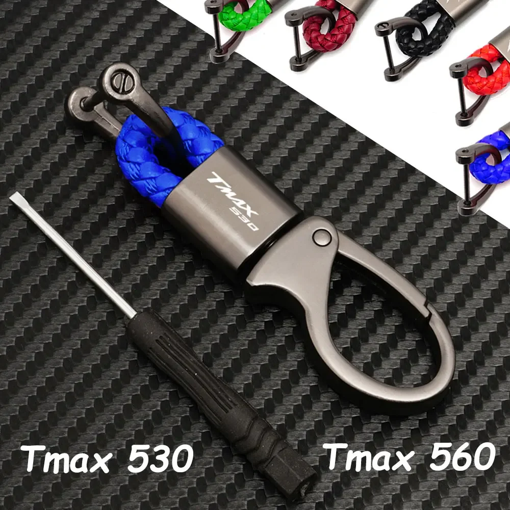 Custom Logo For Yamaha Tmax 530 Tmax560 Tmax 530 560 Metal Keychain Kering Metal Key Chain Ring Lanyard Motorcycle Parts