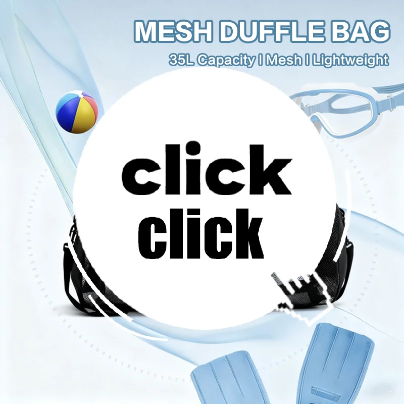 

Сетчатая сумка для дайвинга, очень большая сетчатая дорожная сумка для подводного плавания и снаряжения для подводного плавания и снаряжения - маска для сухой сумки, плавники, снорке