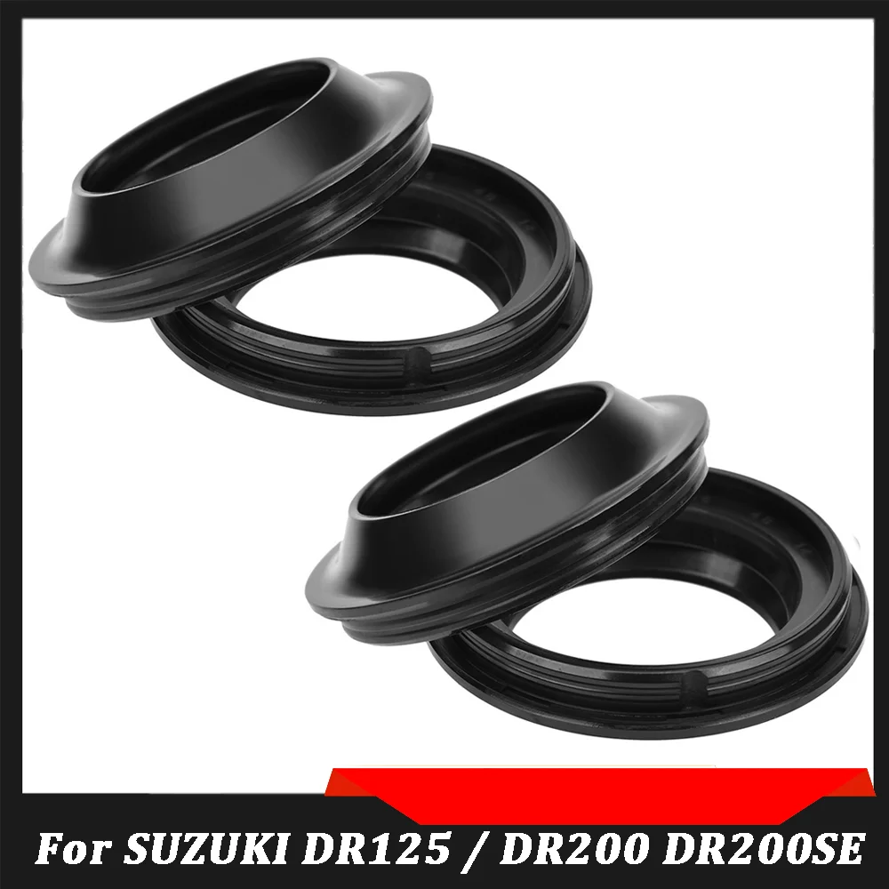 DR 200 125 Oil Seal Dust Cover Front Fork For SUZUKI DR125 DR200 DR200SE GS750E GS750E GS750L GS650E GS550T GS550L GS550E RM80