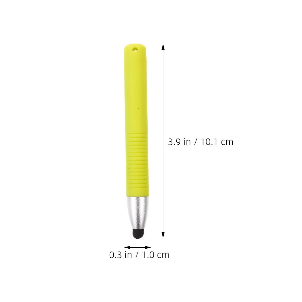 Lápiz capacitivo para tabletas y teléfonos, pantalla táctil de alta precisión, dibujo, escritura, aprendizaje, ligero y portátil, 3 uds.