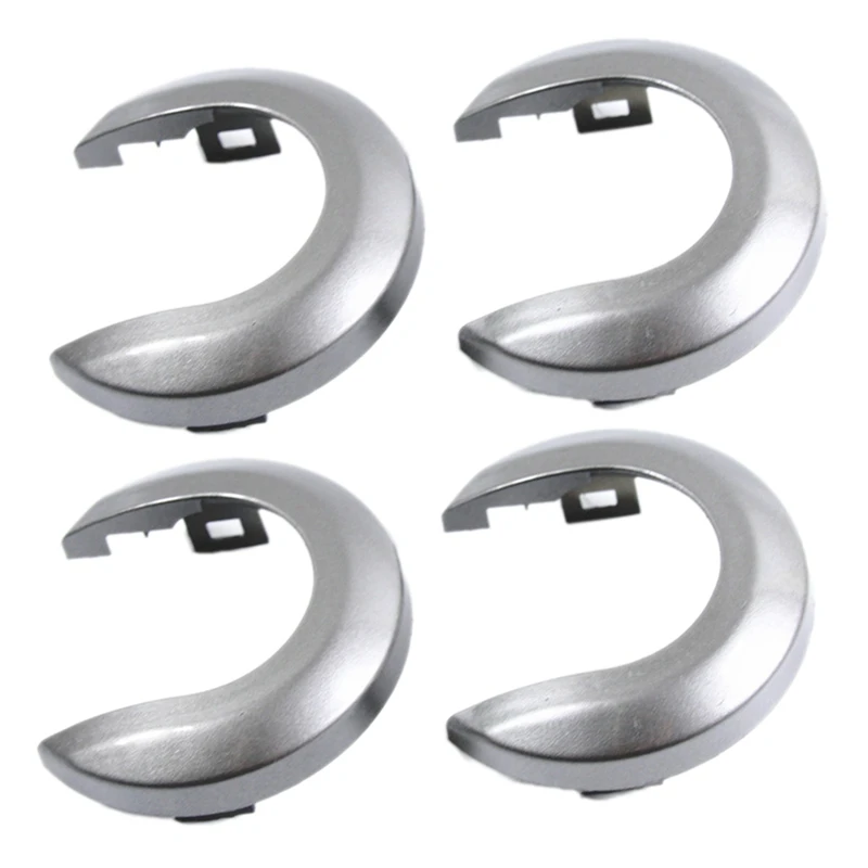 Car Interior Door Handle Cover Handle Escutcheon For Nissan Tiida 2005-2010 1.6 LIVINA NV200 Geniss Silver Gray