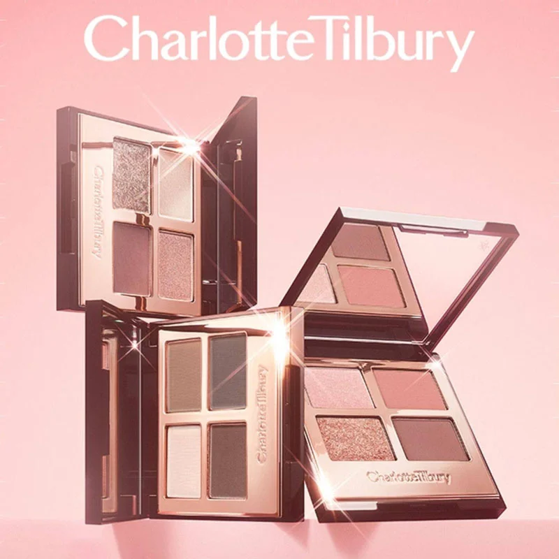 

Новая модная палетка теней для век Charlotte Tilbury, 4 цвета, 5.2г, натуральные, легко наносятся, косметика для макияжа глаз