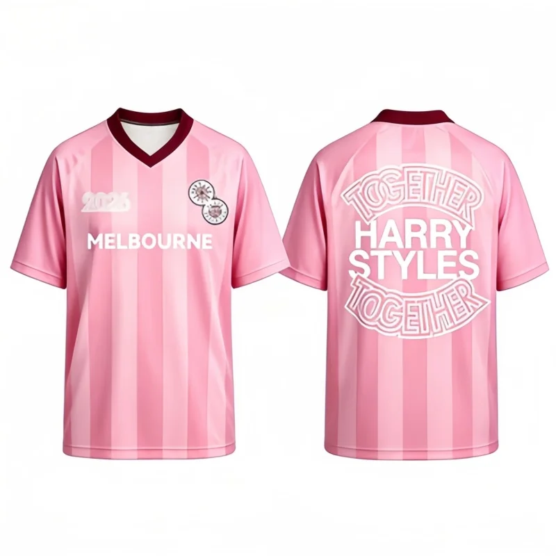 New 3D Harry Styles Multi-City Concert Jersey Exclusive Design Fan Gathering Daily Street Outfit   Family Matching Tops