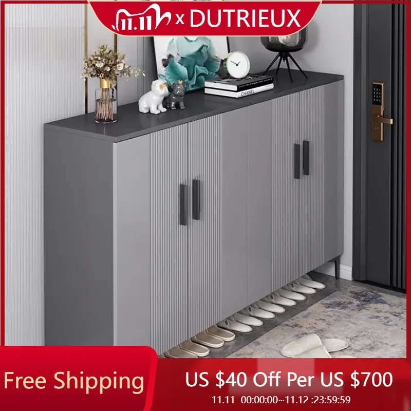 

Creative Wooden Shoe Rack Nordic Entrance White Organizer Cheap Shoe Rack Storage Minimalist Archivadores Ornaments Home Decor