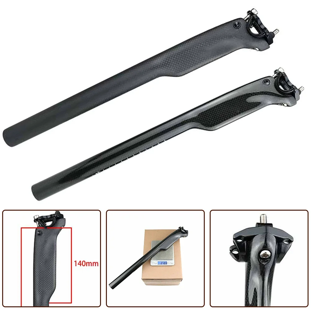 

Road Bike 3K Carbon Fiber Seatpost Tube 27.2x350/400mm Break Wind Road Bike 3K Carbon Fiber Seatpost Tube