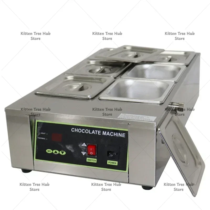 Commercial Grade Chocolate Melting Machine 220 240V Electric Tempering Furnace