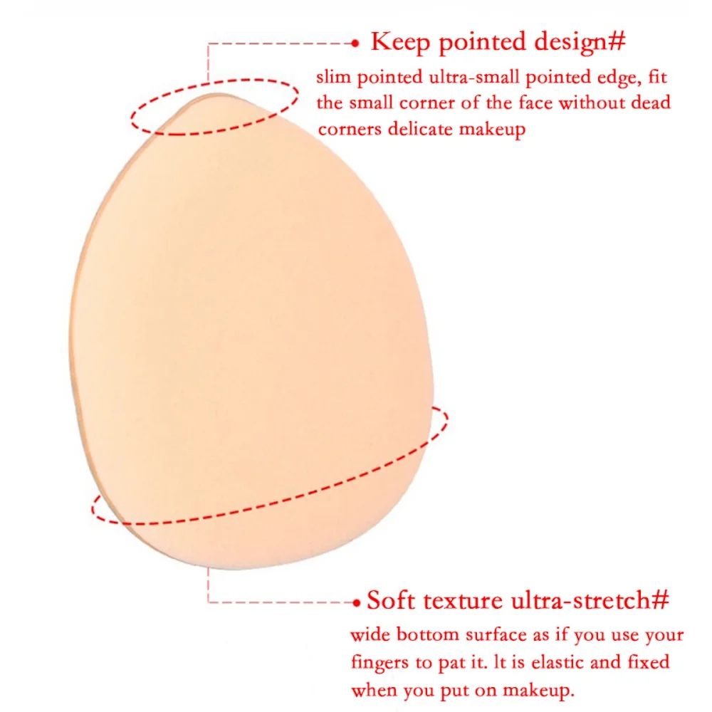 Daumen Puff Mini-Größe Pulver Puff Flüssige Foundation Spezielle Schönheit Ei Kissen Pulver Keks Nass Dual-use-Make-Up schönheit Werkzeuge