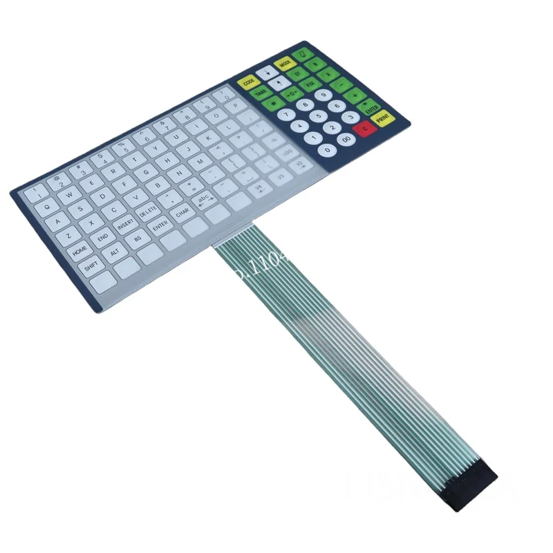Brand New bCom Key Sheet and Internal Circuitry English Version for Mettler Toledo bCom Label Balance Parts Keyboard