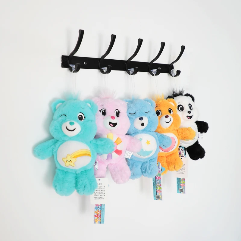 Original Care Bears 22cm Saugnapf-Plüsch-Anhänger Glänzender Liebesbär Cartoon-Puppe Heim- und Bürodekoration Geburtstags- und Feiertagsgeschenk für Mädchen – Detail 13