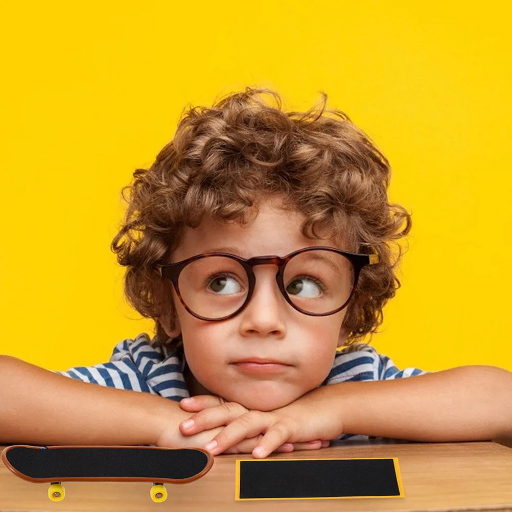 10 pcs Anti-Slip Grip Tape Fingerboards Foam Scrub Stickers Non-Skid Finger Skateboard Accessories Durable Tapes For Fingers