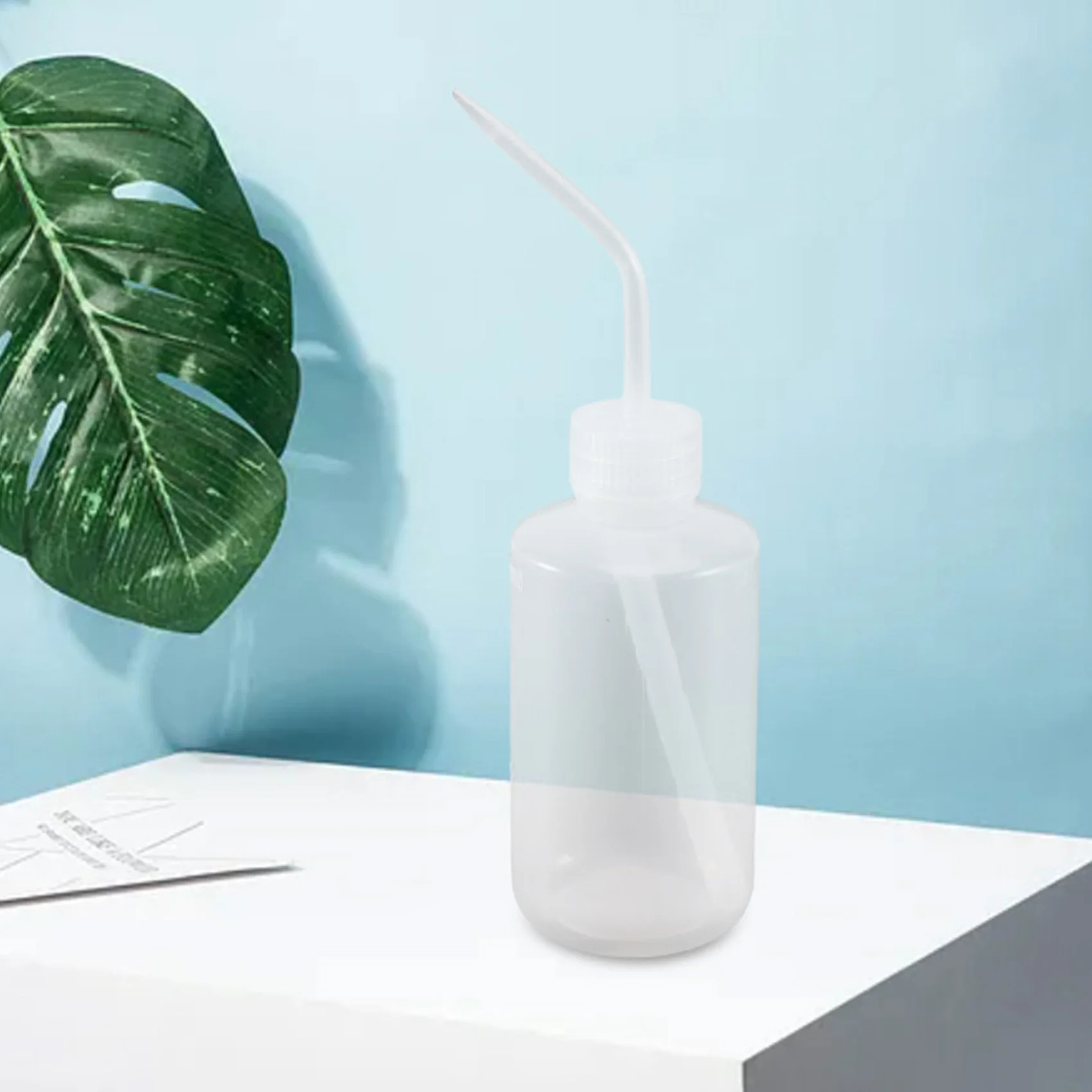 A24P 250mL 8OZ Capacidade Tatuagem Lavagem Transparente Branco Plástico Verde Sabão Squeeze Garrafa