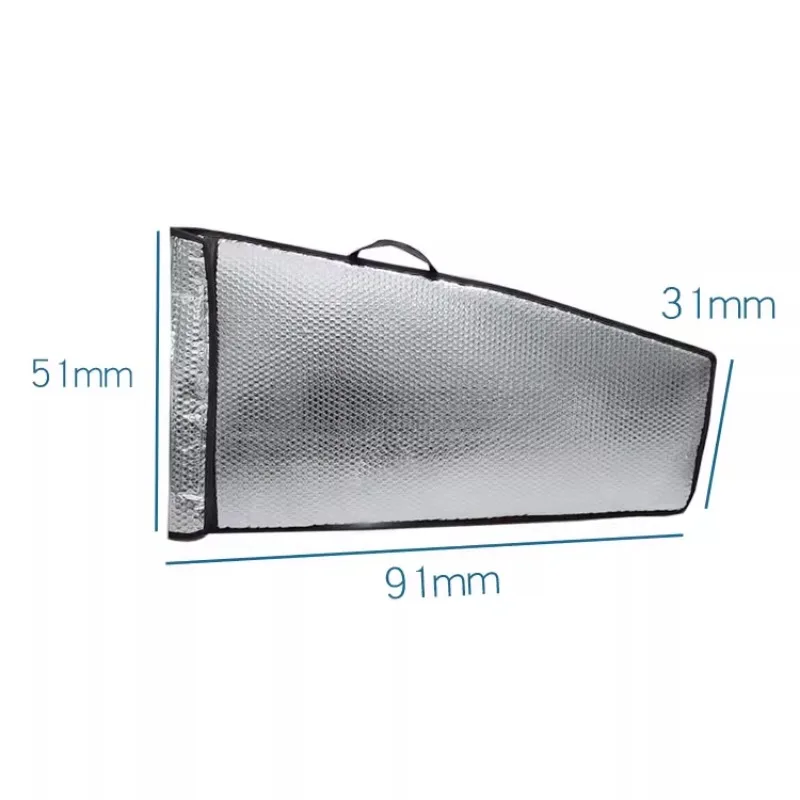 Modèle d'avion RC à aile fixe, Double couche, boîtier de Protection des bulles, sac à ailes 30E 70E 30cc 50cc 100cc, 1 pièce  26