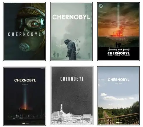 

CHERNOBYL Movie, Print Art Canvas Poster,Living Room Decor, Home Wall Picture