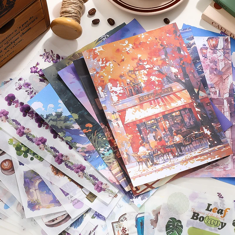 

Бумага 1 стиль, 50 листов/пакет, уютная серия, наклейка, книга, сделай сам, справочник, скрапбук, чехол для телефона, фоторамка, календарь