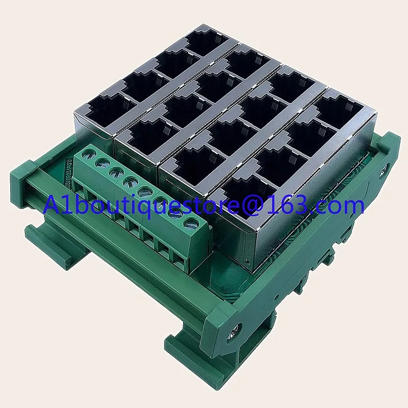 RJ45 Multi-network Interface Module 8 16 Port RS485 Modbus Communication Hub Splitter