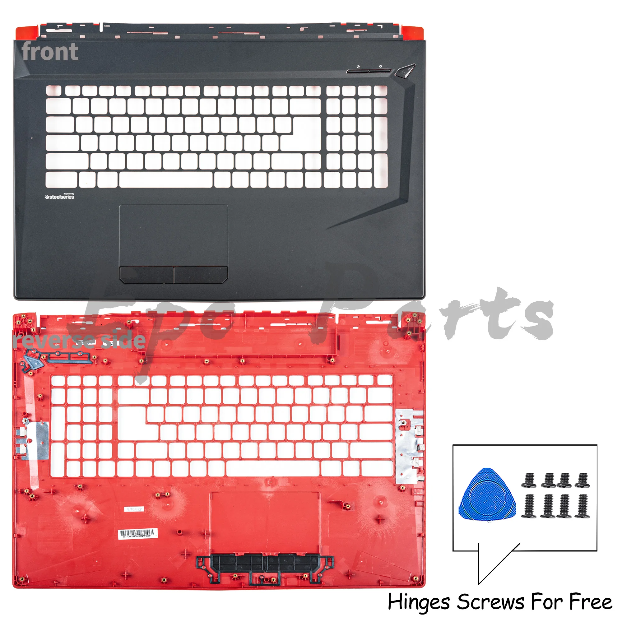 Imagem -04 - Inferior para Lcd Tampa Traseira Moldura Palmrest Caixa Inferior Gl73 8rc 8rd 8re Gl73 7rd Ms17c8 Ms-17c6 173 Case