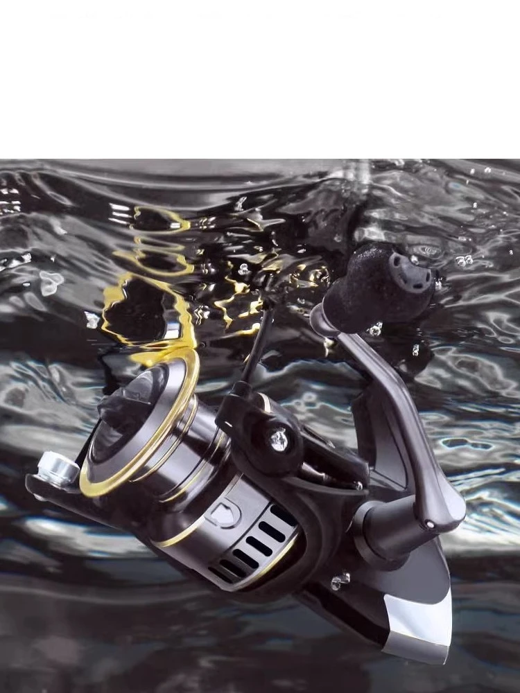 

Цельнометаллическая спиннинговая катушка для дальнего заброса удочек, рыболовной катушки, катушки для лески