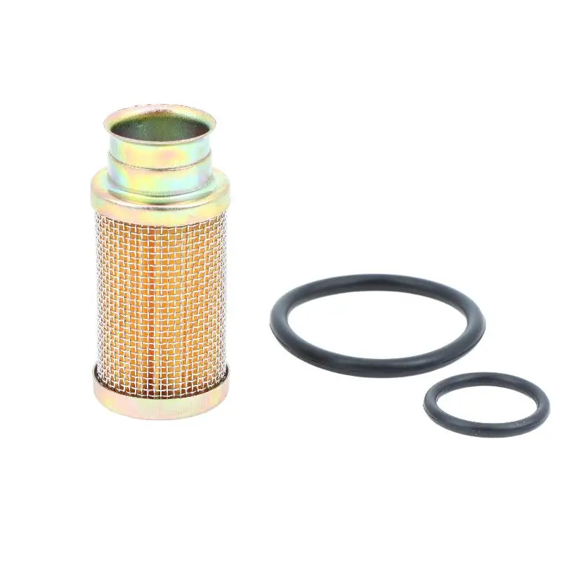 Universal Clear Inline Fuel Filter Durable Stainless Steel Core Transparent Shell for Car Motorcycle Maintenance Use