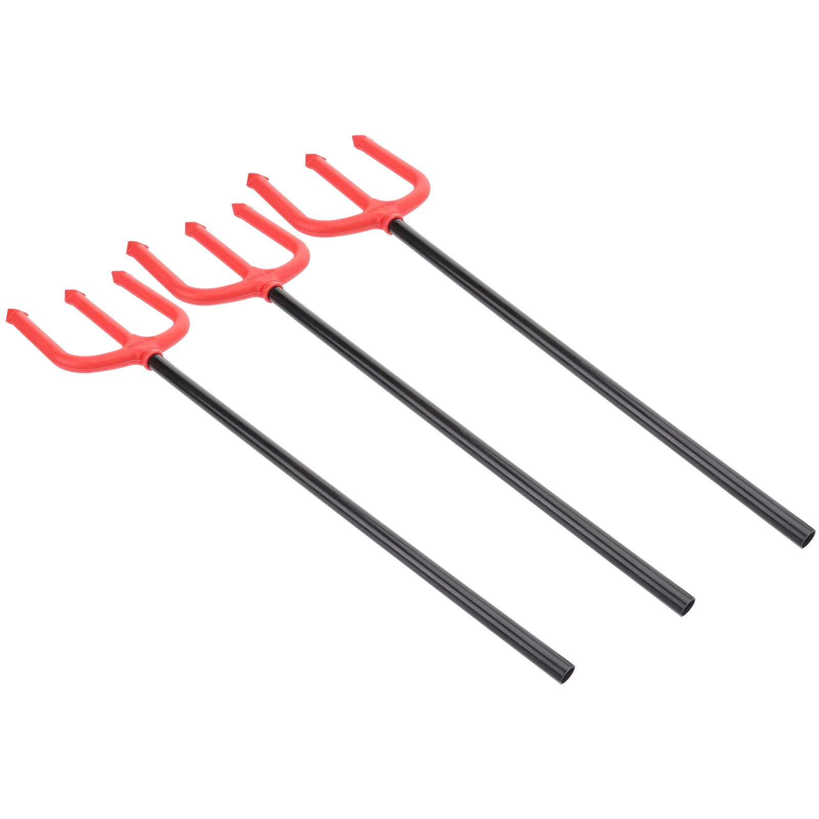 Bâton de fête d'halloween, 3 pièces, Trident d'acclamant de nuit, Premium Pe, diable Durable, Cosplay, accessoire amusant pour friandises ou tours