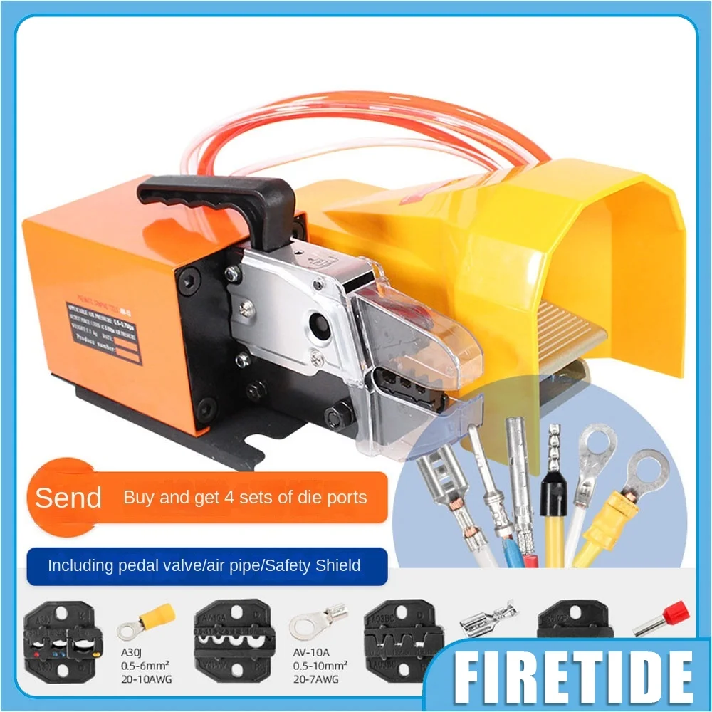 

AM-10 Electric Dynamic Crimping Machine Cold Pressing Automatic Terminal Machine Crimping Machine Crimping Pliers